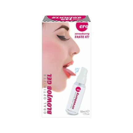 Стимулюючий оральний гель HOT Oral Optimizer Blowjob Gel Strawberry, 50 мл