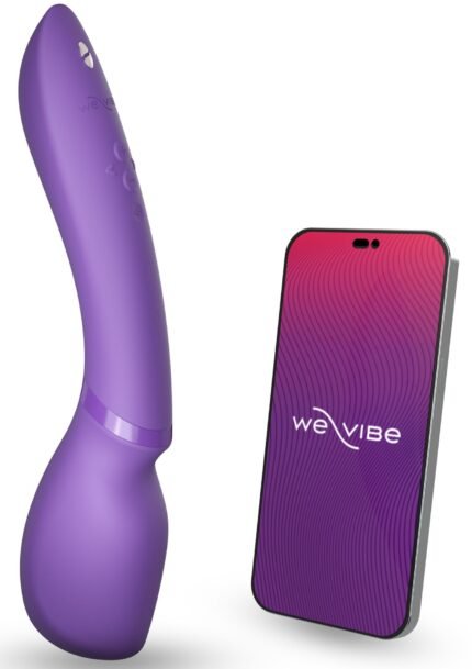 Смарт-Мікрофон вібромасажер We-Vibe Wand 2, фіолетовий