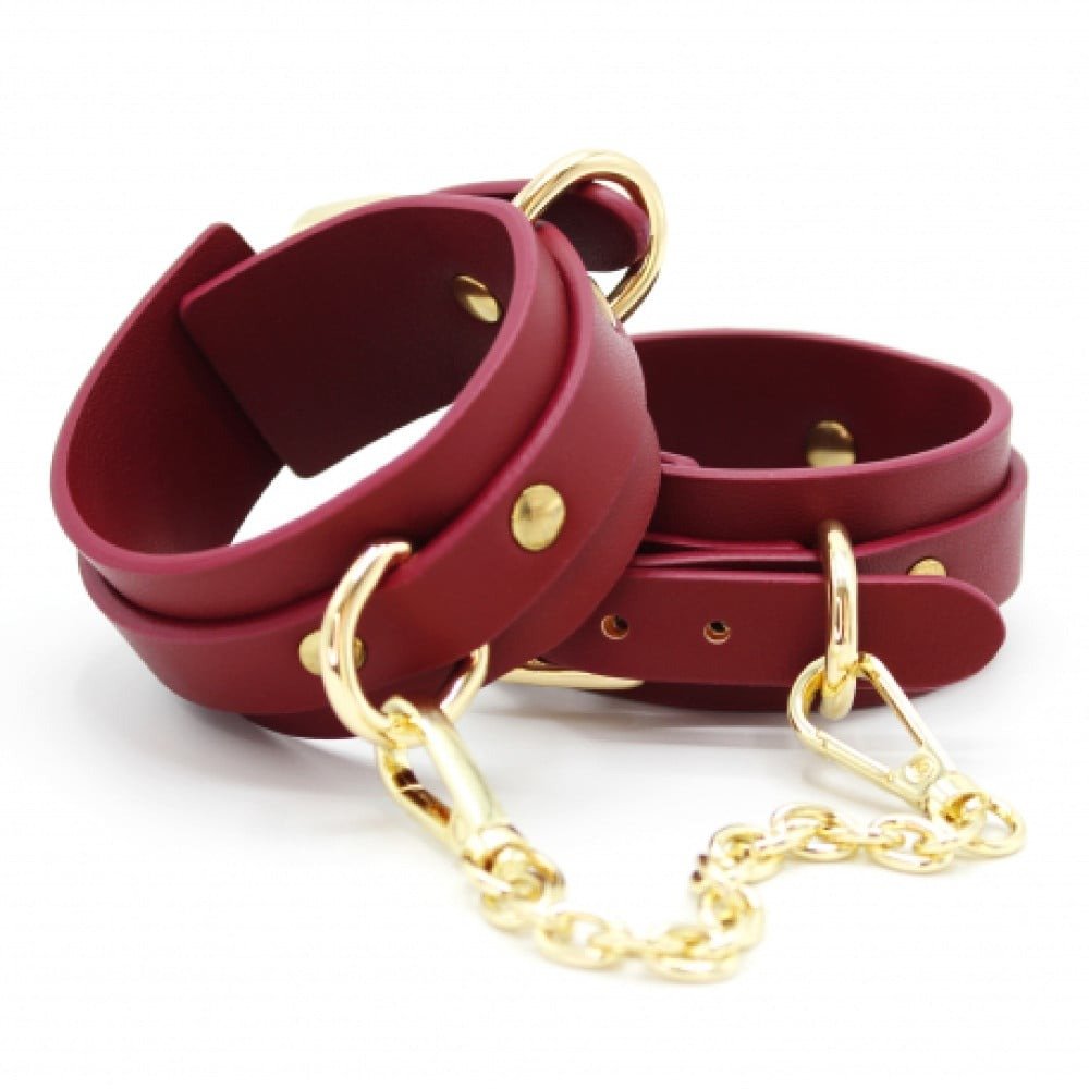 naruchnyky-yz-ekokozhy-bordovye-romfun-handcuff-s-zolotystoi-furnyturoi-19325207686448_-8d42f7a00b