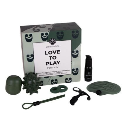 Подарунковий набір для чоловіка Dreamtoys Love To Play For Him 6 предметів, зелений