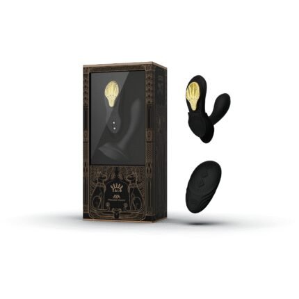 Вібратор у трусики AYA Zalo Obsidian Black на пульті управління